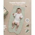 thumbnail image 2 of Almohadilla para Cambiar Pañales Blissful Diary 76x41 cm Cuero Vegano Impermeable, 2 of 7
