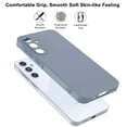 thumbnail image 2 of Takfox Silicone Case for Samsung Galaxy A55 5G Case Gel Rubber Full Body Protection Anti-Shock Cover Case Drop Protection 6.6 inch-Gray, 2 of 10