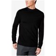 thumbnail image 1 of Kenneth Cole Mens Striped Collar Pullover Sweater, Black, Medium, 1 of 1