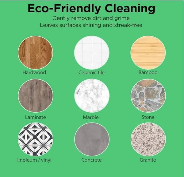 Nature Clean Floor Cleaner Strips - Fresh Lemon Scent, 36 strips