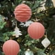 thumbnail image 5 of Set de adornos para bailes de Navidad en dos paquetes | Decoraciones festivas de 10 cm grandes con flocas, rojo, blanco, verde, naranja, marrón azul | Decoración ligera y duradera para árbol de, 5 of 6