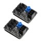 thumbnail image 2 of Divisor de concentrador de ventilador de PC placa de circuito negro de concentrador de ventilador de refrigeración PWM de baja resistencia de 1 a 8 vías para computadora ANGGREK Otros, 2 of 8