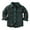 Dark Green, variant on Curuila Toddler Shirt Coat Jacket Plaid Long Sleeve Lapel Button Tops Outwear For Boys Girls Dark Green Size 18-24 Months