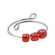 thumbnail image 1 of Anillo De Ansiedad Anillos Antiestrés Para La Ansiedad Anillo Giratorio Con Cuentas Para Mujeres Anillo De Dedo De Apertura Regalos De Joyería Para Mujeres Y Niñas Noticed AP006397-03, 1 of 6