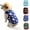 Green, variant on Walbest Christmas Dog Vest Sweater, Winter Clothes with Colorful Patterns Soft Keep Warm Pet Clothes