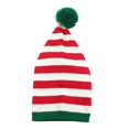 thumbnail image 2 of Gorro de Papá Noel, gorro navideño, gorro elegante, gorro divertido para fiestas, suministros festivos, 2 of 7