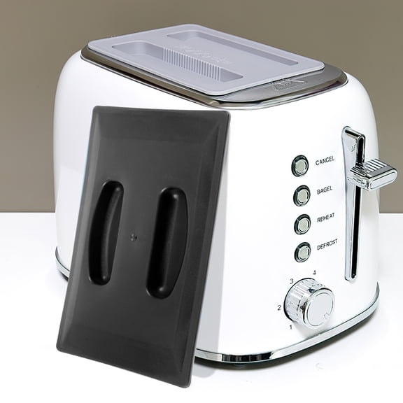 COOPHYA Black Kitchen Toaster Lid, Protective Cover, Easy to Use, Versatile Fit for Multiple Brands, Home Use