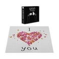 thumbnail image 5 of Ambesonne Love Jigsaw Puzzle, Heart Love, Heirloom-Quality Fun Activity for Family Durable Cardboard, 1000 pcs, Multicolor, 5 of 5