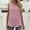Pink, variant on QUNYINEY Womens Tank Tops V Neck Sleeveless Casual Solid Tops Summer Flowy Loose Tank Tops