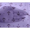 thumbnail image 5 of oneOone Viscose Chiffon Amethyst Fabric Nautical Sewing Craft Projects Fabric Prints By Yard 42 Inch Wide, 5 of 5