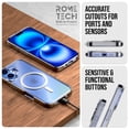 thumbnail image 4 of iPhone 16 Plus Hybrid Shockproof Case - Clear / Black, 4 of 6