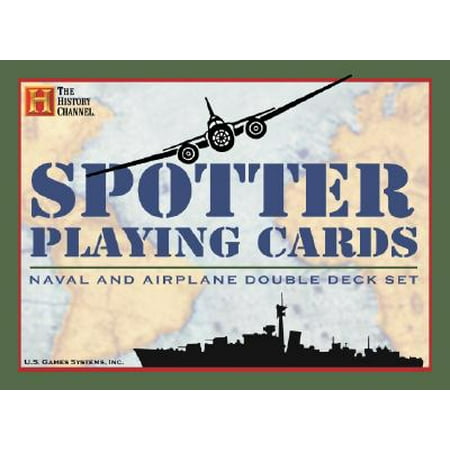 Spotter Playing Cards : Noval and Airplane Double Deck