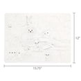 thumbnail image 6 of Pen+Gear Washable Jungle Coloring Placemat Kit with 4 Crayons, Black and White, 6 of 6