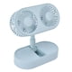 thumbnail image 4 of Ventilador de doble hoja diseño plegable de ventilador de escritorio ajustable en ángulo para oficina para dormitorio para sala de estar ANGGREK Otros, 4 of 8