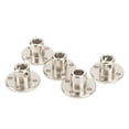 thumbnail image 1 of Conector de acoplamiento de brida de 6 mm ajuste perfecto Proceso de calentamiento Proceso de galvanoplastia de plata Acoplamiento de eje de brida para hardware para molde ANGGREK Otros, 1 of 8
