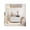 White, variant on XC  Dresser For Bedroom Chest Tower With Easy Pull Fabric Bins, Stand Organizer Storage For Living Room Closet Hallway, Wooden Top Sturdy Steel Frame
