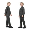thumbnail image 4 of Toptie Kid's Chef Coat For Cook Uniform Halloween Costume-Black-6X/7, 4 of 6