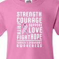 thumbnail image 4 of Inktastic Turners Syndrome Awareness Strength Courage Support Youth T-Shirt, 4 of 5