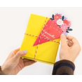 thumbnail image 5 of Juego De 6 Mini Tarjetas De Felicitación + Sobres Pequeños - Ramo De Flores (bouquet Fleur) Rojo Verde Cocina, Decoración y Otros, 5 of 5
