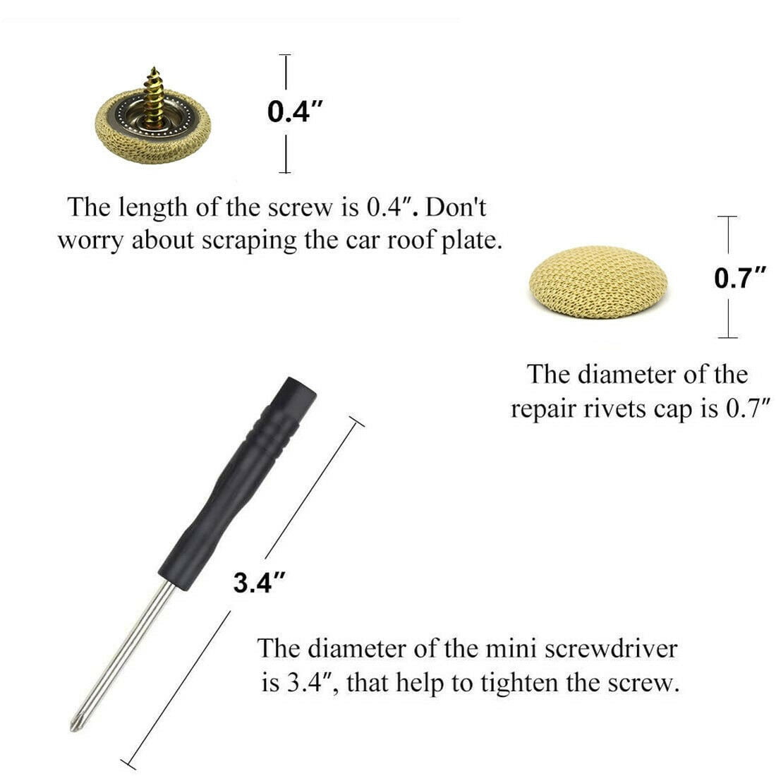 Pack of 100 SNAP RIVET 2,0/4,0 MM Pack of 100 SNAP RIVET 2,0/4,0 MM