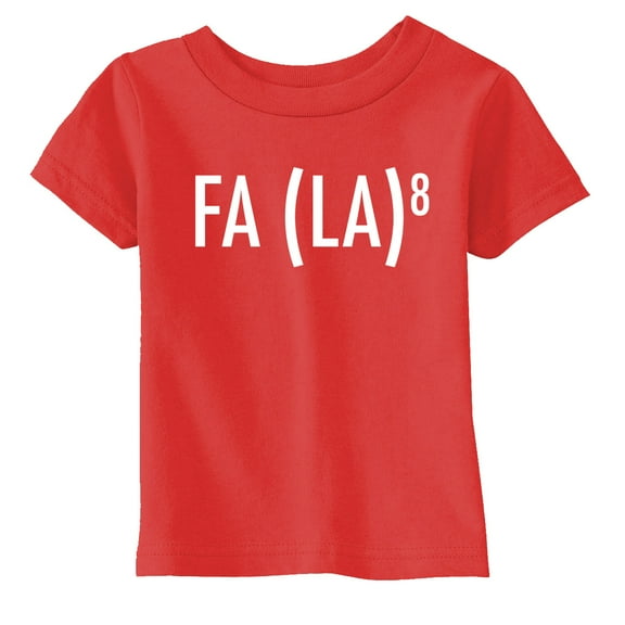 Toddler Funny T Shirts Fa La 8 Sarcastic Christmas Carol Graphic Novelty Tee For Young Kids