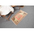 thumbnail image 3 of Cool Rug, Old Rug, 1.7x2.7 ft Small Rug, Vintage Rugs, Oushak Rugs, Turkish Rug, 3 of 9