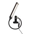 thumbnail image 4 of Acurit 54 LED Clip On Light Reading Lamp, 21 Inch Flexible Gooseneck, Adjustable 3 Color Temperature 800 Lumens, 10' Extra Long Power Cable, USB & Adapter - Black Metal, 4 of 5