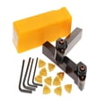 thumbnail image 3 of 2xthe Torno Portaherramientas Derecha + Izquierda 10xWNMG0804 Insertar Herramienta Sunnimix Soporte de torneado de torno, 3 of 7