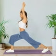 thumbnail image 5 of Wide Leg Cropped Pants for Women Casual Travel Work Sweatpants Loose Fit Summer Trousers with Drawstring Waist and Pockets, 5 of 5