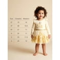 thumbnail image 7 of Disney Toddler Girls Princess Long Sleeve Ballerina Tutu Dress (Yellow, 5), 7 of 7
