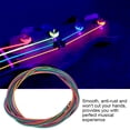 thumbnail image 3 of 4 String Colorful Bass Guitar Strings Set 4 String Bass Instrument Accessories Lightweight Durable Gift for Beginners 1.16mm 1.44mm 2.0mm 2.54mm, 3 of 7
