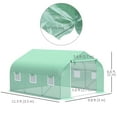 thumbnail image 3 of Outsunny Portable walk-in Greenhouse, 3 of 10