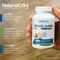 thumbnail image 4 of Monolaurin 600mg - Premium Dietary Supplement Formula - 100 Vegan Capsules - Natural Cure Labs, 4 of 11