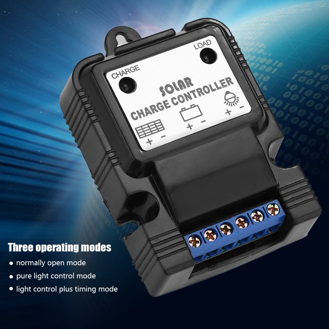 Sonew Solar Controllers,Solar Controller,PWM 6V/12V 3A Portable Solar Panel Charger Controller Regulator with LED Indicator New