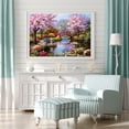 thumbnail image 3 of Cuadros Decorativos Taladro cuadrado completo 5D DIY Diamond Painting Pleasant Village Kit (sz1337) Likrtyny embutido en tela, 3 of 9