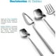 thumbnail image 4 of Juego de Cubiertos Bluelander 4 piezas Plateadas con Acabado Mate, 4 of 4