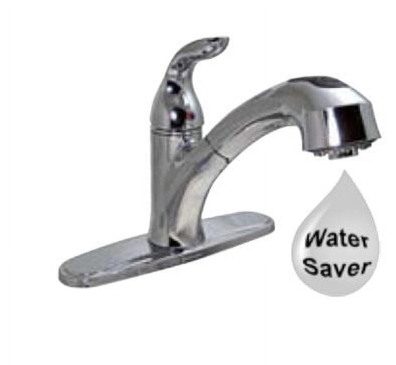 Valterra PF231441 Single-Handle Pull Out Hybrid Kitchen Faucet - Brushed Nickel
