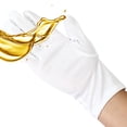 thumbnail image 3 of White Cotton Gloves Washable Hands Protection Cotton White Gloves For Man And Woman Spring Autumn Winter, 3 of 4