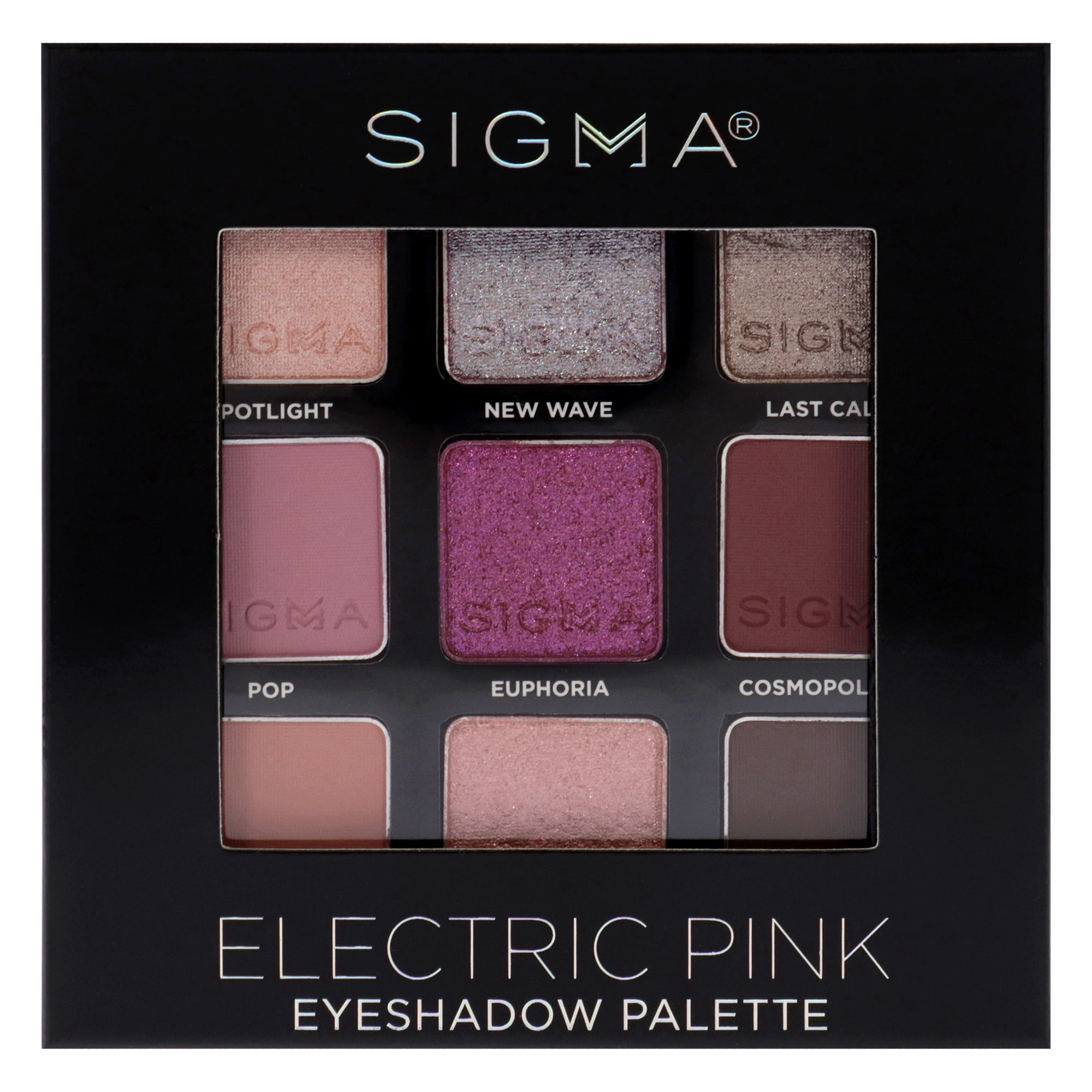 Sigma Beauty Eyeshadow Palette - Electric Pink , 0.032 oz Eye Shadow