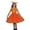 Orange, variant on Girls' Dresses Adorable Squirrel Stage Performance Play Pretend Tutu Kids Outfits