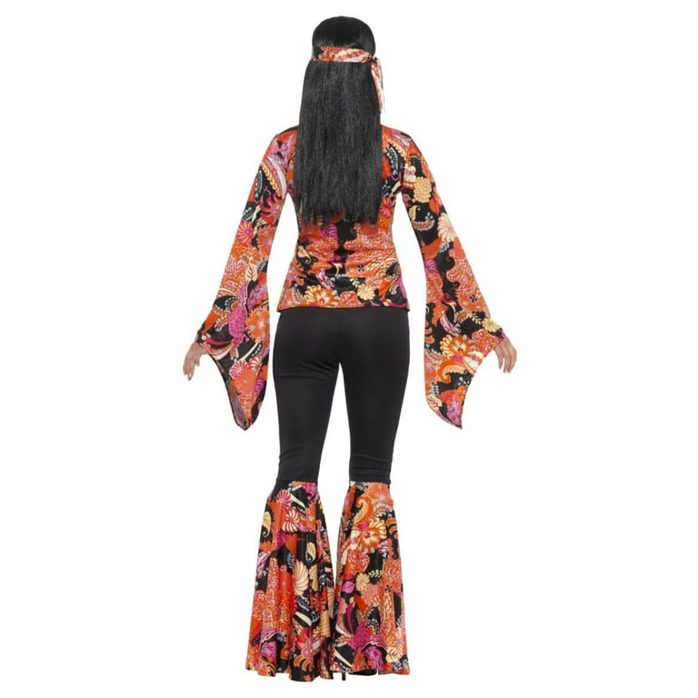 60s Willow The Hippie Costume Adult Multi Coloured 60s Willow The Hippie Costume Adult Multi Coloured