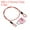 Pink, variant on Uxcell 2Set 3Digit Combination Padlock Steel Security Cable 1.6' Travel Lock Sky Blue