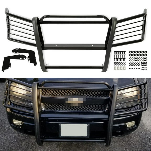 New Grille Grill Brush Guard Bumper For 02-09 Chevy Chevrolet Trailblazer / EXT