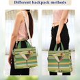 thumbnail image 4 of FORMRS Womens Corduroy Tote Bag Crossbody Shoulder Handbag with Pocket, Colorful Martini, 4 of 7