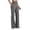 Pant-199Dark Gray, variant on Gamivast Plus Size Dress Pants Women High Waisted Split Hem Wide Leg Pockets Solid Wide Leg Dress Pants Work Business Casual Pants Stretchy Office Daily Wear