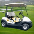 thumbnail image 3 of GARENDE Golf Cart Seat Cover Lightweight Microfiber Golf Cart Seat Towel for 2 Seats Lemon, 3 of 5