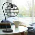 thumbnail image 6 of Lalia Home Arched Metal Cage Table Lamp, Black, 6 of 6