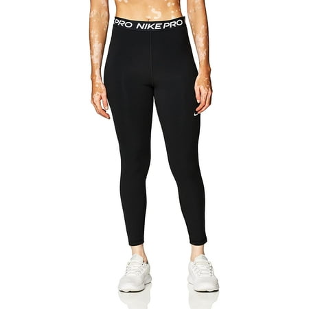 Nike Pro 365 Womens High-Rise 7/8 Leggings X-Small Black/White