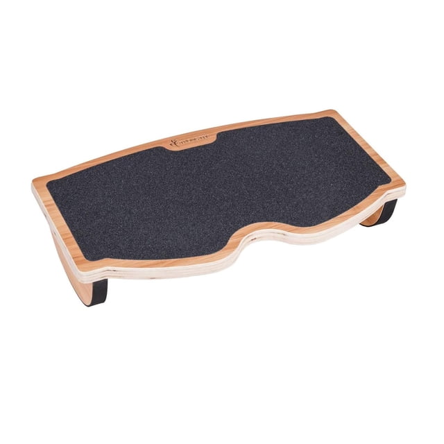 Reposapiés de madera StrongTek ergonómico con capacidad de 160 kg