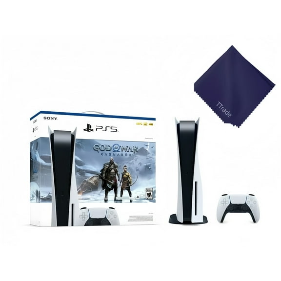 Sony PlayStation_5 Console (Disc Edition) with God of War Ragnarök Bundle – Epic Gaming Experience Awaits